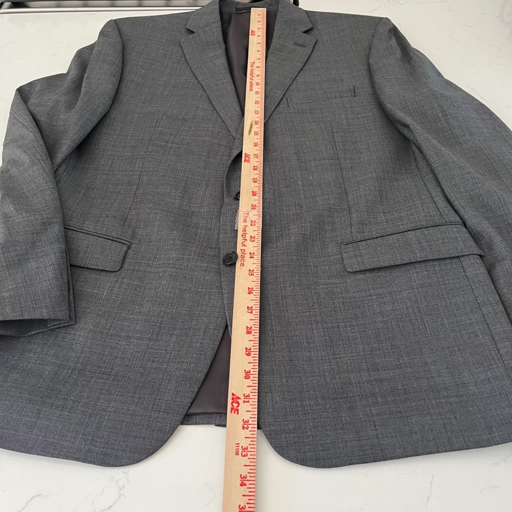 Lauren Ralph Lauren Blazer Mens 44L Gray - Picture 7 of 11